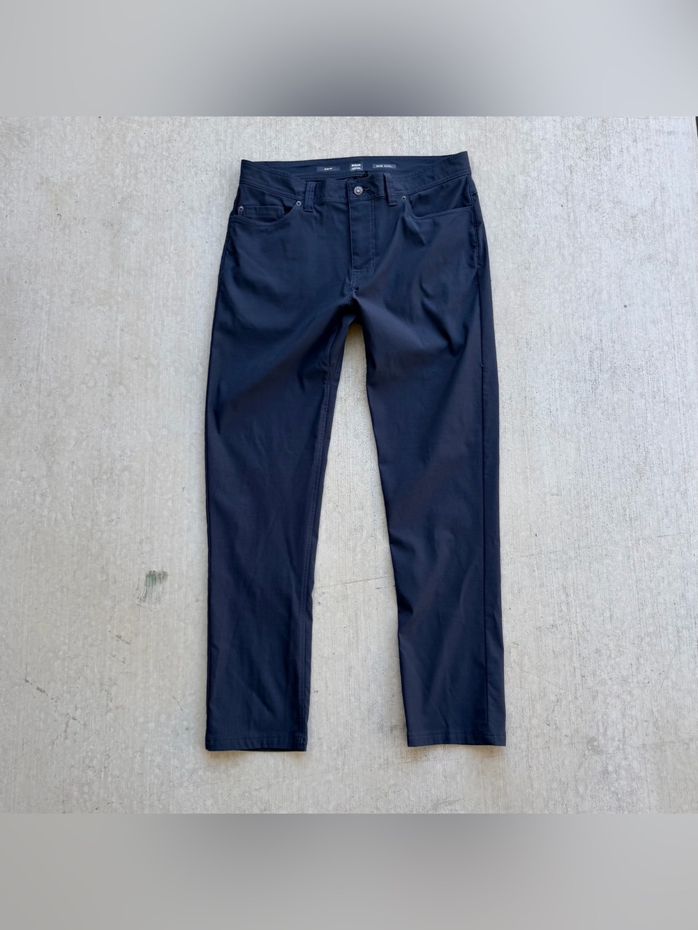 Prana Stretch Zion Pants Slim Fit Blue Men’s Size 34x32 Hiking/Outdoor